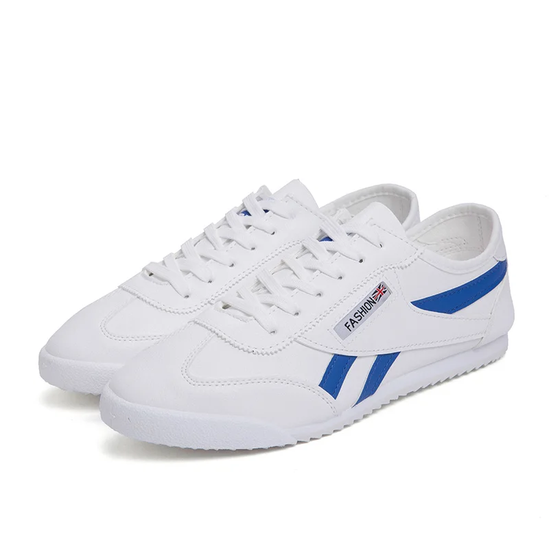 New Fashion Leather Comfortable Casual Sneakers Men Jogging Agam Sports Shoes Soft Breathable Wear-resistant Walking Shoes
