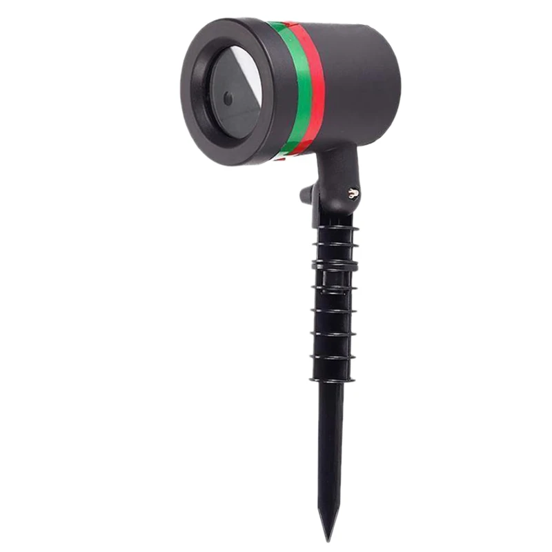 

5W AC 110-240V 50-60HZ Outdoor LED Mini Light Festival Christmas Rotating Lantern Garden Tree Moving (EU PLUG)
