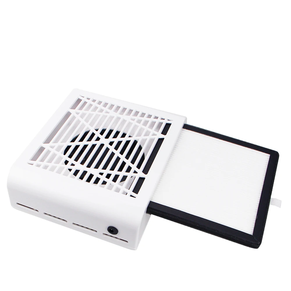 Günstige 60W Nagel Staub Staubsauger Mit Starken Fan Für Maniküre Maschine Equipmen Beruf Nagel Werkzeug Nagel Staub Kollektor