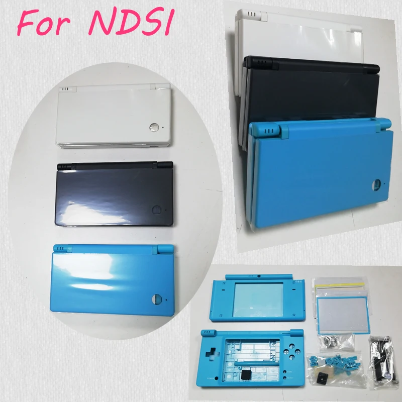 OEM Complete Full Housing Cover Shell Case For Nintend NDSi Console with Button kits Free Screwdriver protective film