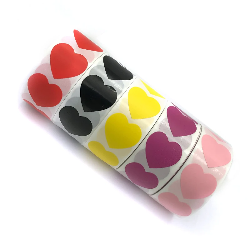 

Cute Heart Shape Stickers For Children Kids Toys Reward Labels Sticker Stationery Supplies Office For Notebooks Diary Gift Wrap