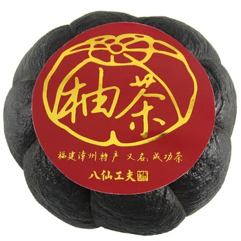 

China Baking Old Shaddock pu er tea 450g Fire roast Organic Old Grapefruit puerh Tea Ripe Orange pu erh Tea Cooked puer tea