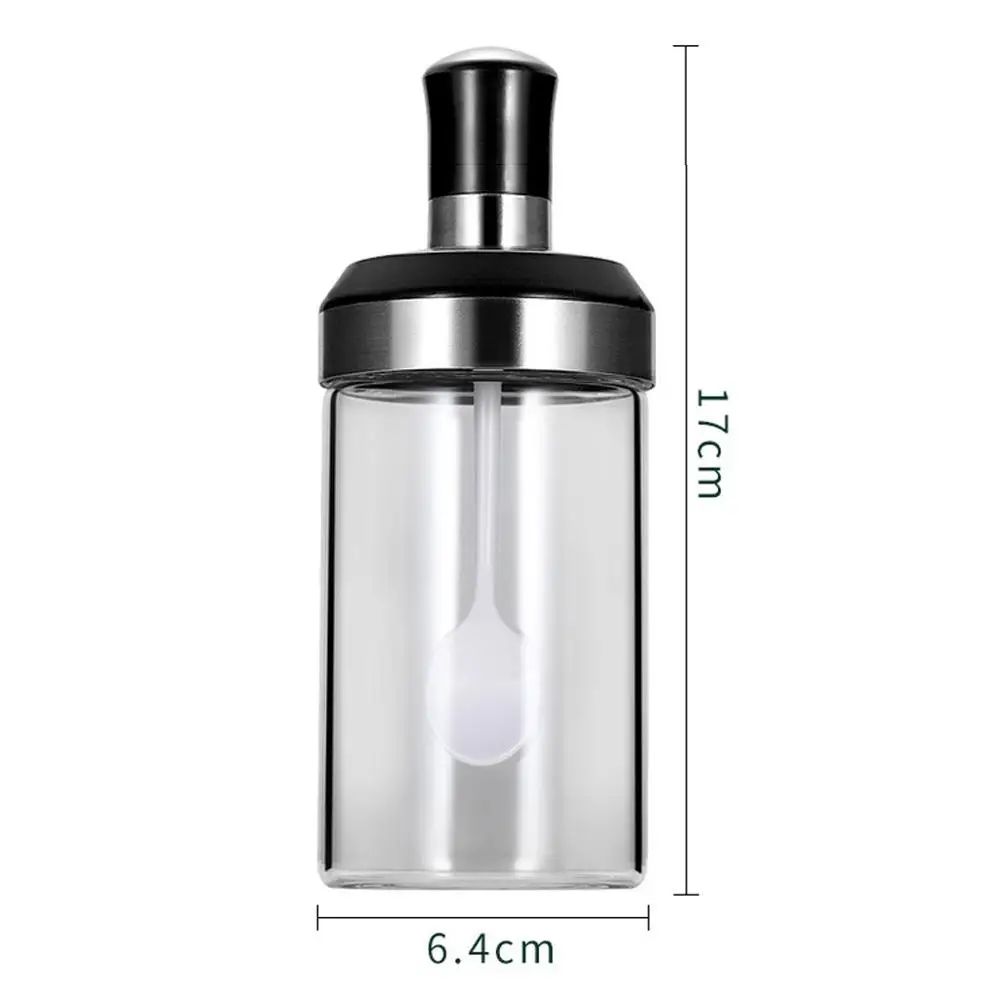 Premium quality 250ml Glass Seasoning Container Oil/Honey Dispenser Bottle Salt Pigs Cellars& Servers kitchen durable