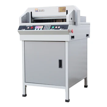 Buy A3 Heavy Electric Paper Cutter Electric CNC Double Rail Push Paper Books Tender File Book Cutter Paper Cutter Heavy Crop Tool