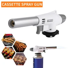 Gas Brenner Gun Lötlampe Kochen Löten Butan Selbstentzündungstemperatur Leichter Heizung Brenner Schweißen Flamme BBQ Heizung Zubehör Werkzeug