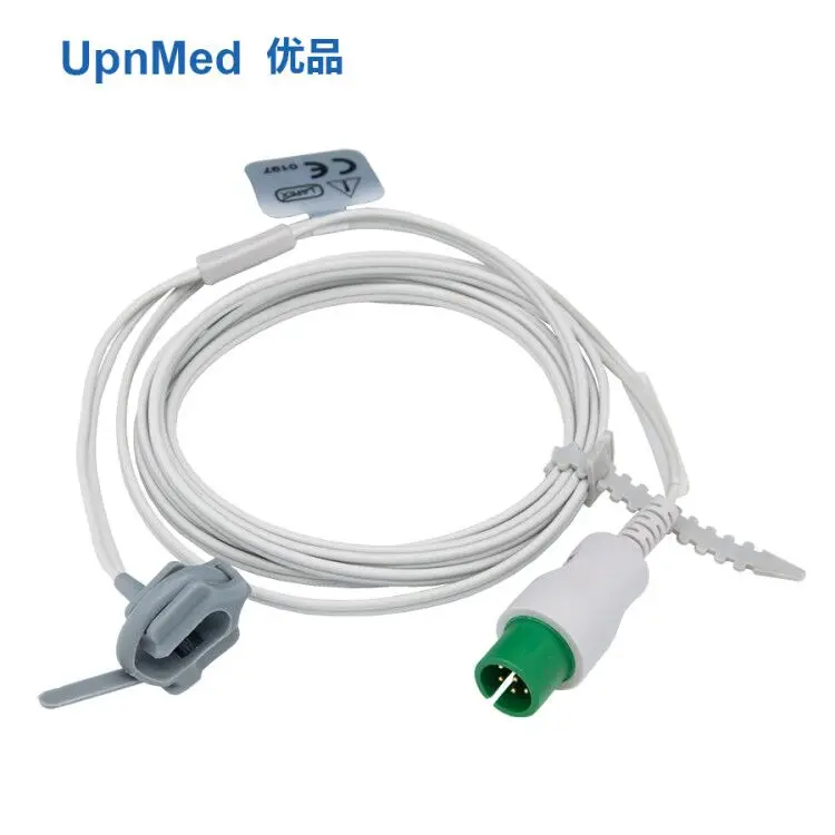 Совместимый Bionet BM5 Neonatal wrap spo2 датчик, TUV CE одобренный, Круглый 7pin