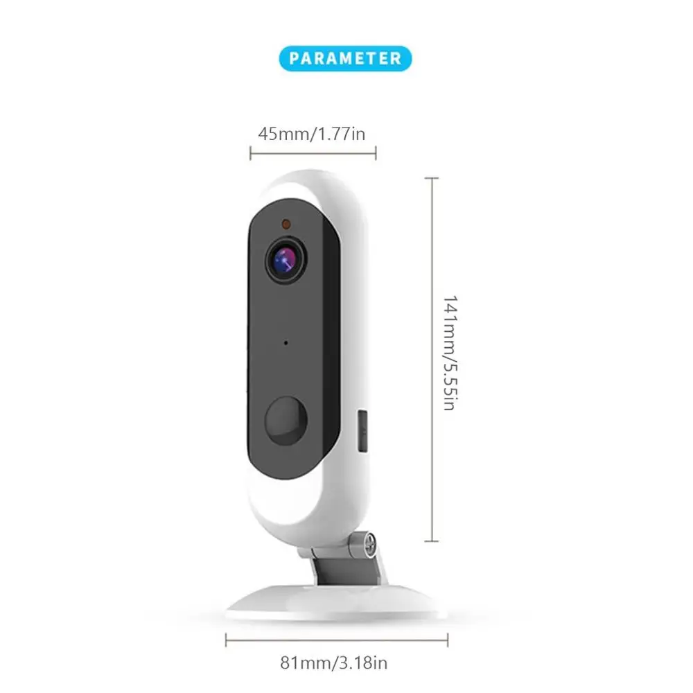 Plug-In Free Camera Wireless Camera Low Power Battery Monitor High Definition Night Vision Intelligent Equipment