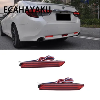 

1 Pair 12V LED Brake Light Rear Bumper Light with Turn signal Yellow Flashing for TOYOTA Reiz Camry Alphard Innova Matrix Sienna