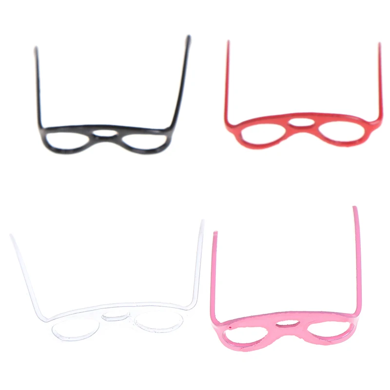 

1:12 Scale Simulation Glasses Toys Vintage Dolls House Miniature Accessories Children Doll Accessories