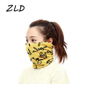 

ZLD warm scarf face mask sun protection Uv protection riding mask breathable elastic dust headgear neck multifunctional scarf