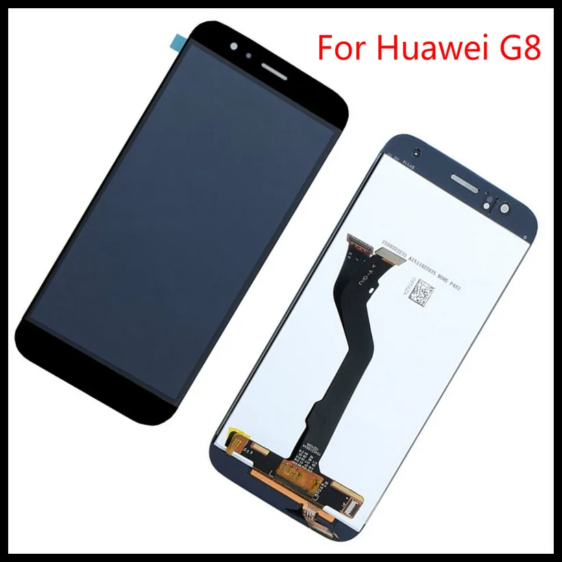 100% Протестировано Высокое качество для huawei G8 RIO-L02 RIO-L03 ЖК-дисплей сенсорный экран