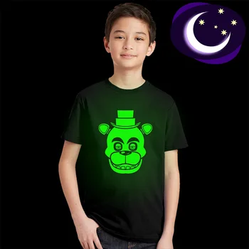 

Five Night At Freddy Tshirt Boy Koszulki Meskie Girls T Shirt Funny Black Five Nights At Freddy T Shirts Kids Kid Clothes