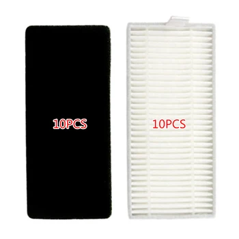 

10*Filter + 10*Sponge For Conga 1090 Filter Removable Sponge Household Vacuum Cleaner Machine