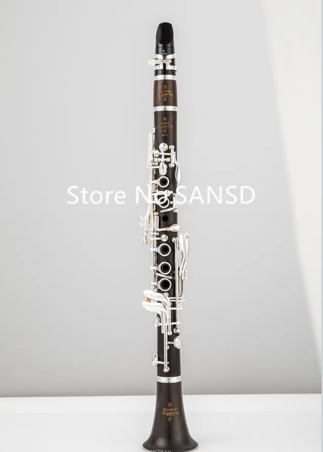 Buffet E11 Clarinet E Flat 17 Keys Ebony Wood Nickel Plated Professional musical instrument With Case