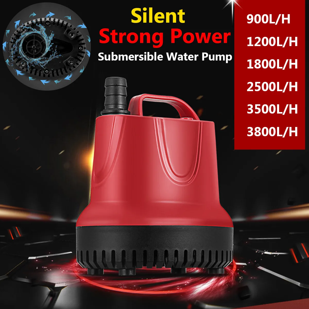 900-3800L/H 220-240 В погружной водяной насос для аквариума, аквариума, пруда, резервуар с носиком Marin, бытовые Семейные Аксессуары для дома, Прямая поставка