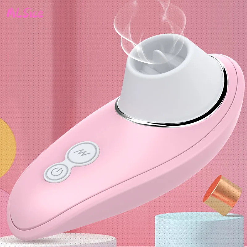 Licking Tongue Sucking Vibrator Sex Toy For Women Clitoris Nipple Fast Orgams Sucker Female Stimulator Sexual Toys Adults 18 | Красота и