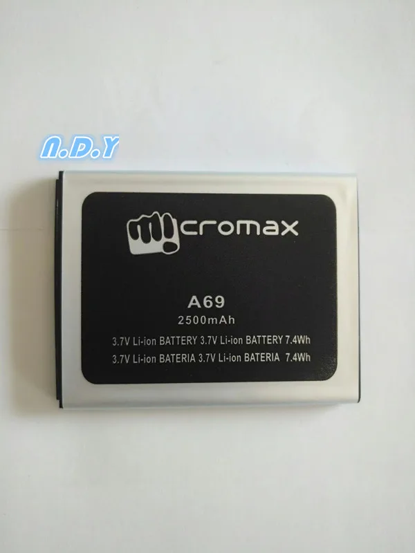 

New High Quality Micromax A69 2500mAh Li-ion Battery For Micromax A69 Mobile phone