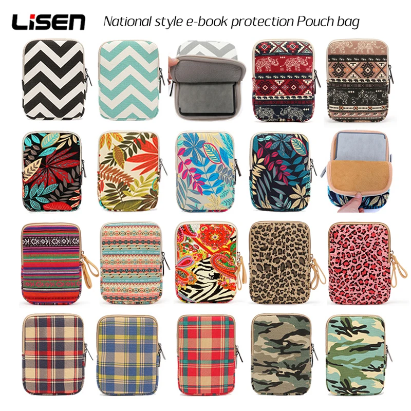 

Sleeve case bag for Amazon Kindle Paperwhite 4 3 2 1 e-book cover for Kobo clara hd cover for fundas kindle 2019 6 inch Case