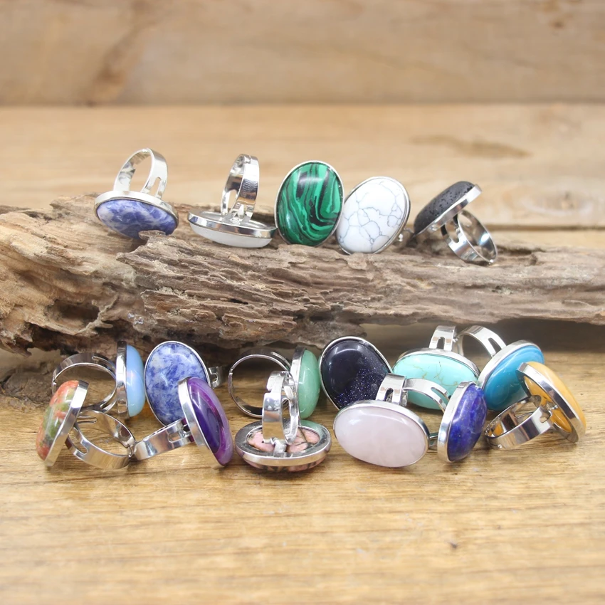 ✤天然石 ラピスラズリ 特粒オーバル ソリッド リング✤ ✤天然石 ラピスラズリ 特粒オーバル ソリッド リング✤