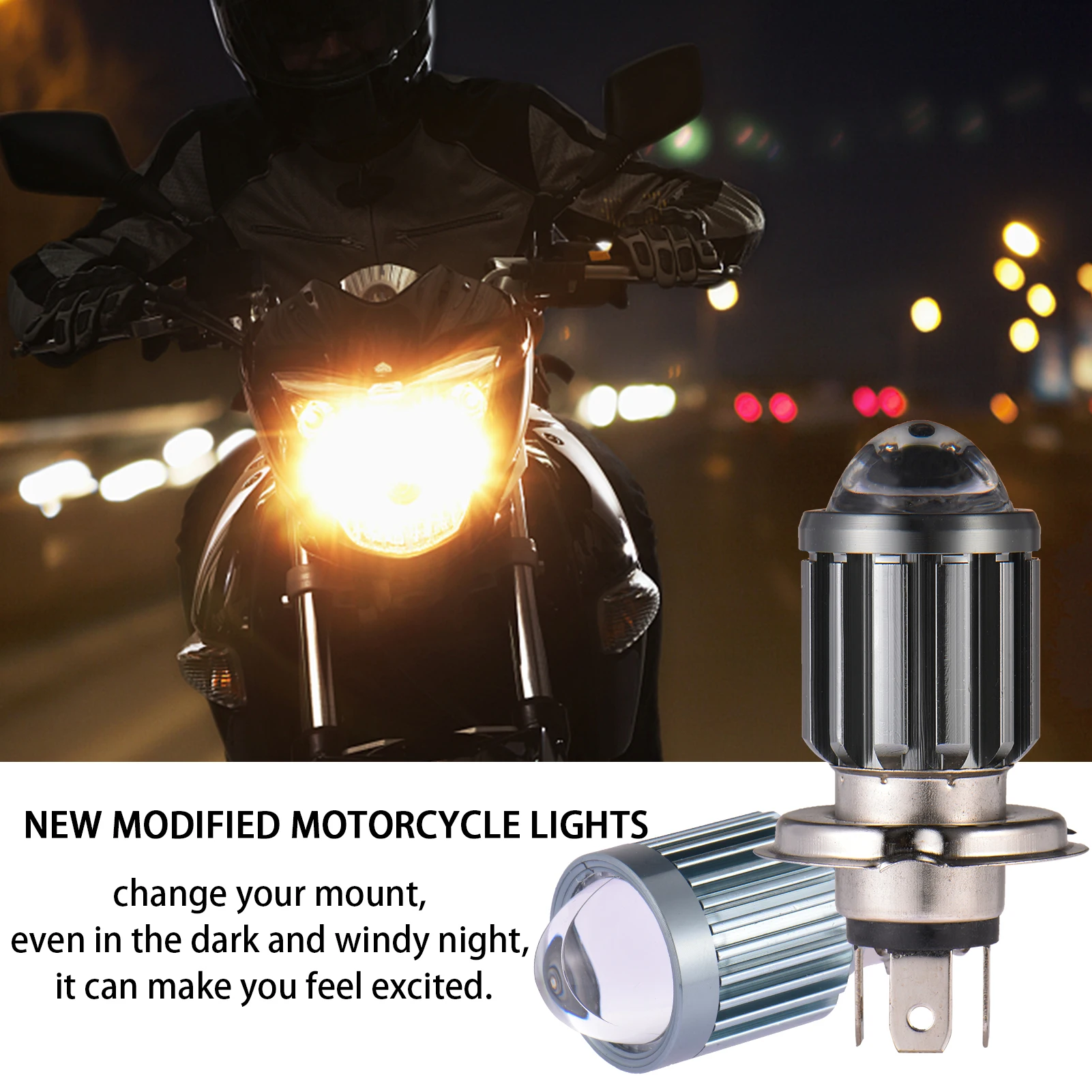 Motorcycle Light Bright Modified Car LED Headlight High quality LED Bulbs Super Bright
