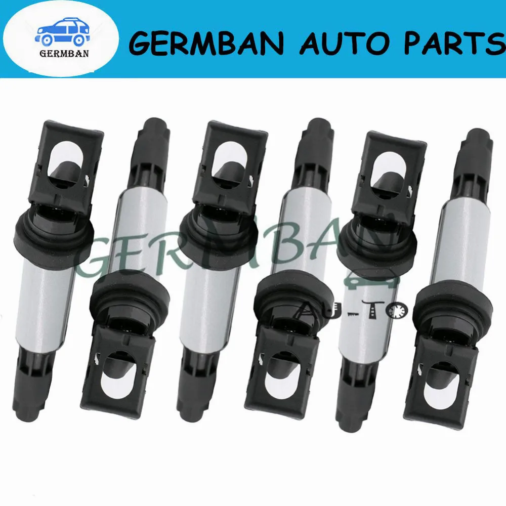 6pcs/lot Ignition Coils For Bmw E46 E53 E60 E70 E71 E90 X3 X5 M3 Z4 No