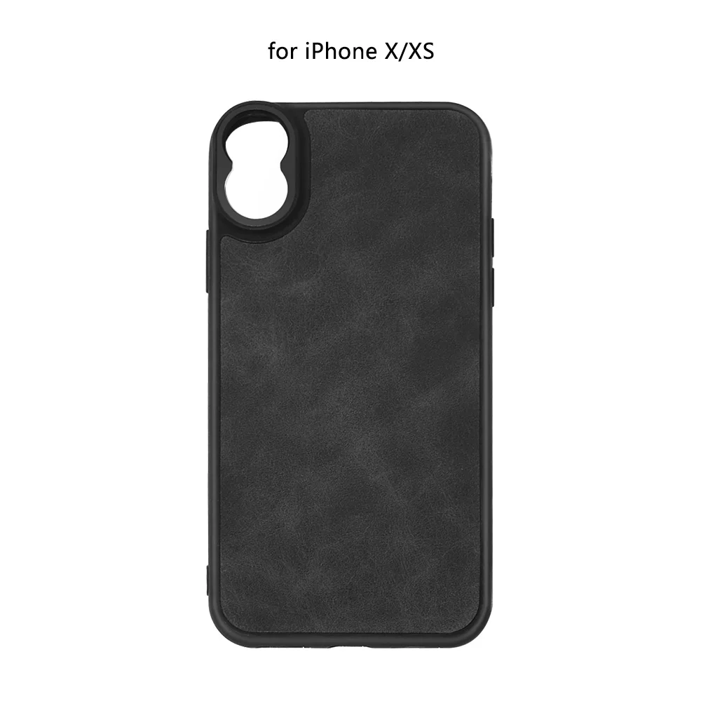 Простой и легкий Стиль чехол для iPhone X/Xs Max/8/7/Vista древесины и качество Пластик крышка может соответствовать объектив мобильного телефона - Цвет: For iPhone X Xs