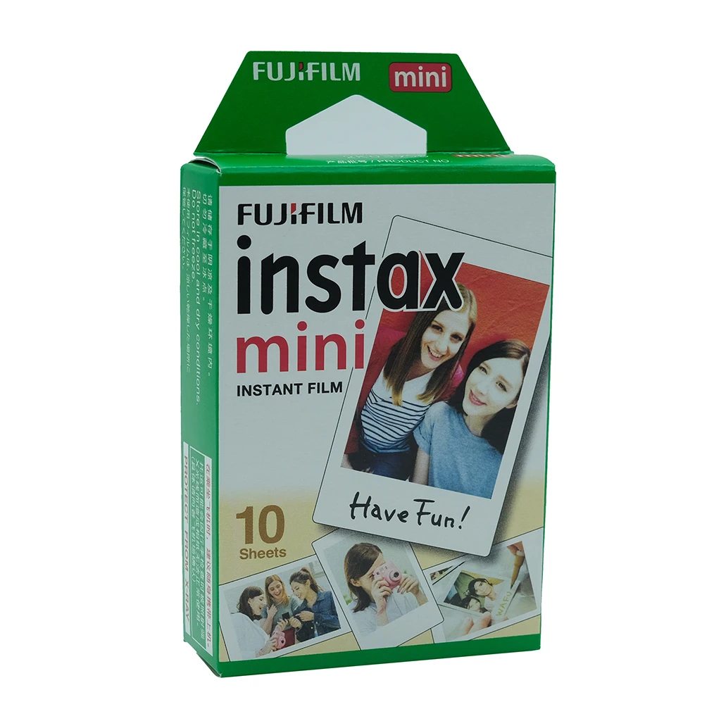 Белая пленка Fujifilm Mini 10 листов для мгновенной камеры Fuji Instax фотобумага