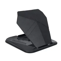 Universal Dashboard Car Holder for Phones and Tablets (4.0 to 8 Inches) (Black)