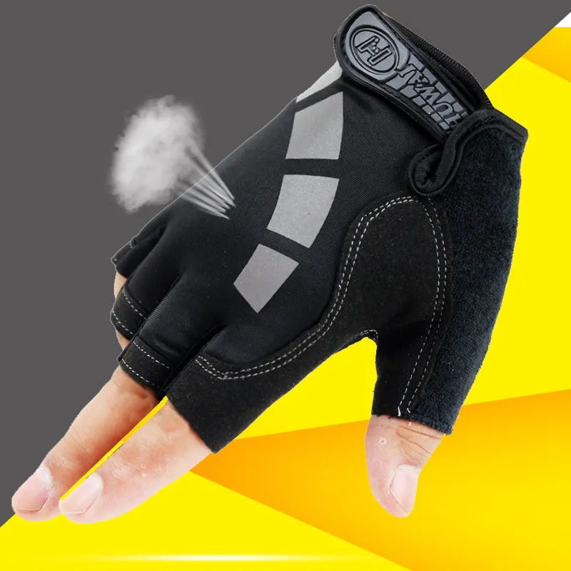 M/L/XL перчатки с половинными пальцами Мужские Спорт на открытом воздухе, фитнес Guantes женские эластичные перчатки без пальцев eldiven Luvas от лонгкипера