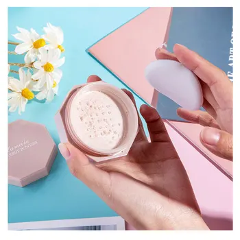 

Loose Powder Oil Control Long Lasting Face Makeup Highlighter Mineral Smooth Translucent Setting Powder Beauty Cosmetics