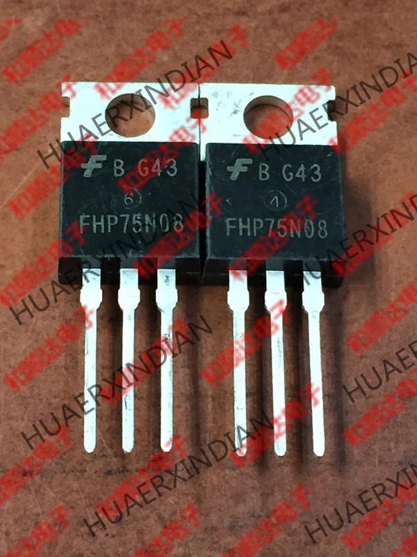20 шт./лот HFP75N08 80V 75A TO-220