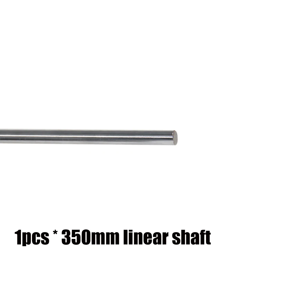350mm T8 линейный вал 285 мм 300 мм 320 мм 330 мм 350 мм 370 мм 390 мм 400 мм длина 3d принтер части направляющий стержень диаметр 8 мм - Цвет: 350mm
