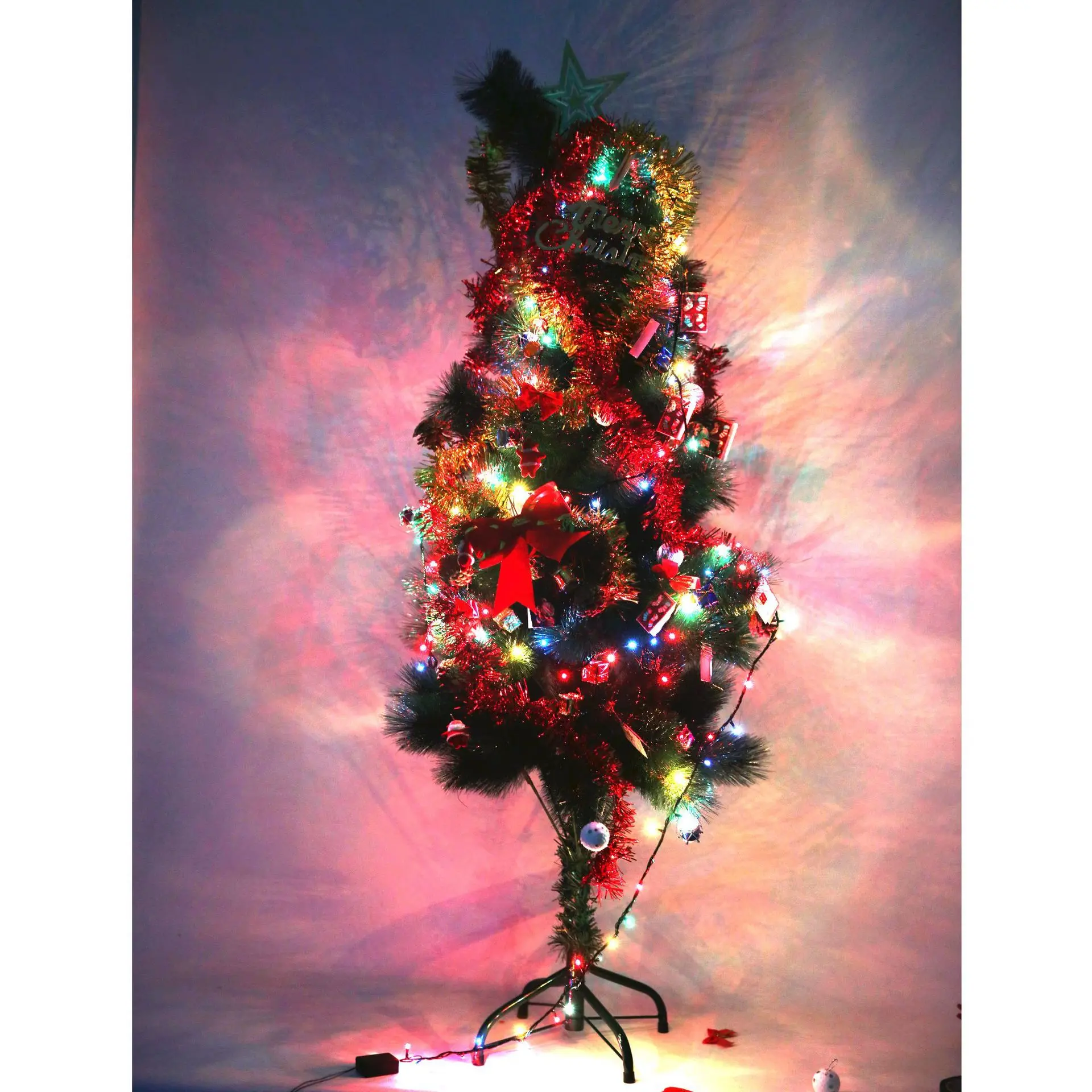 Christmas Decorative Christmas Tree Combo Shining Encryption Charging Large Christmas Tree Set Decorations 1.5/1.8M
