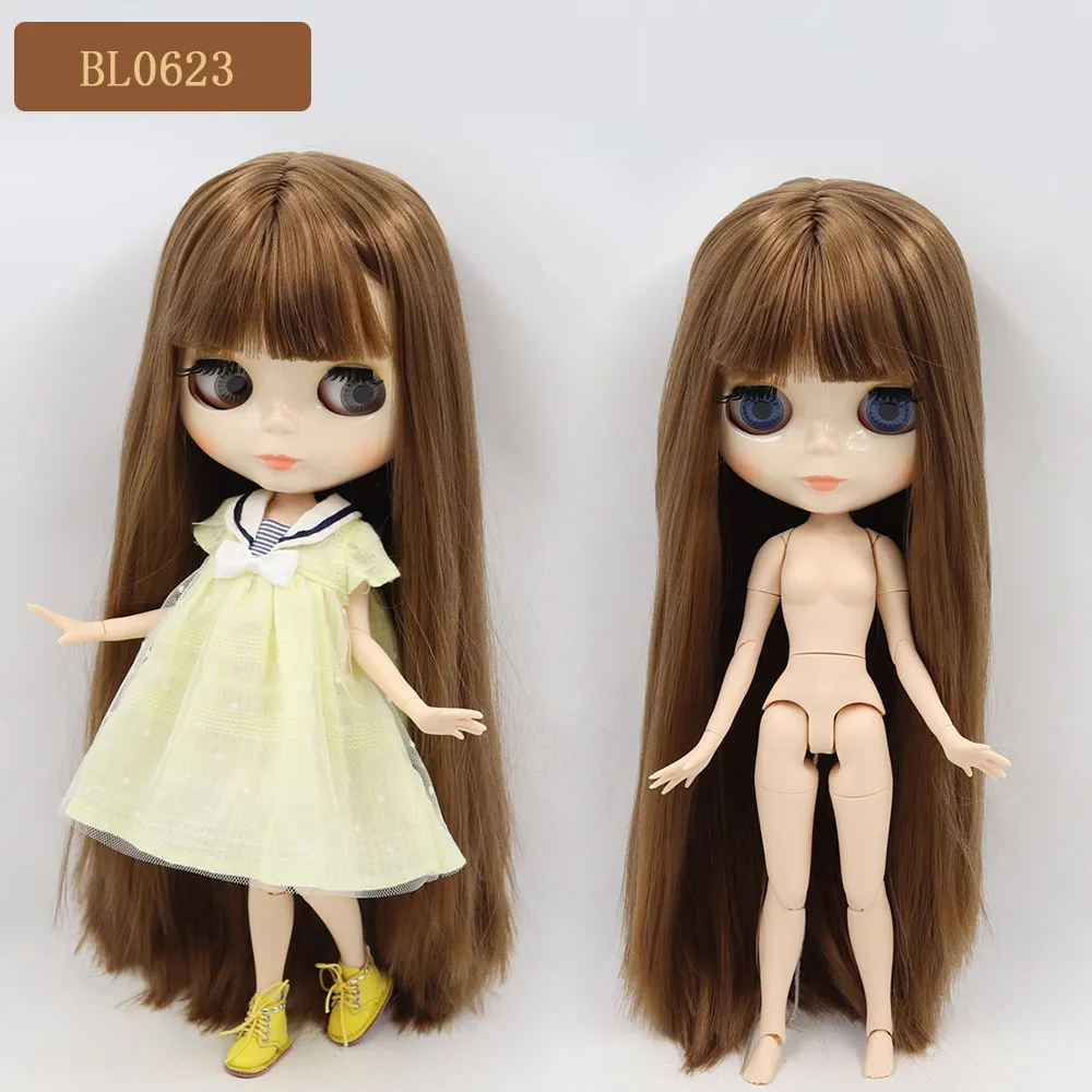 Ледяная фабрика Blyth кукла 1/6 индивидуальные обнаженные тела с белой кожей, глянцевое лицо, девочка подарок, игрушка