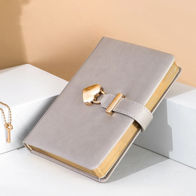 Kawaii Cute Personal Diary with Heart Lock PU Leather B5 Notebook School Supplies Lockable Password Writing Pads Girl Women Gift Kawaii Cute Personal Diary with Heart Lock PU Leather B5 Notebook School Supplies Lockable Password Writing Pads Girl Women Gift