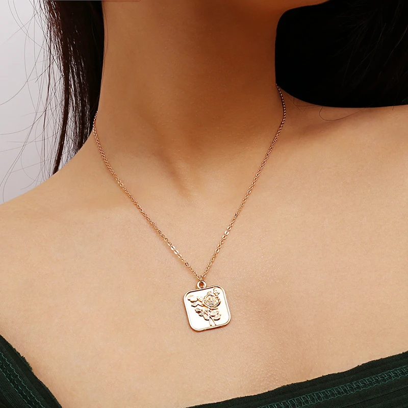 Винтажное креативное ожерелье с подвеской в виде ангела лица богини Иисуса для