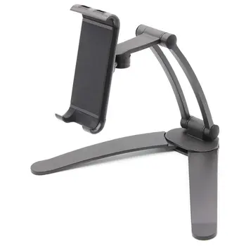 

2-in-1 Kitchen Desktop Tablet Stand Wall Mount iPad Holder with Stylus for 4-10.5 Inch Tablets/iPad 2018/iPad Pro 12.9/9.7/Air/m