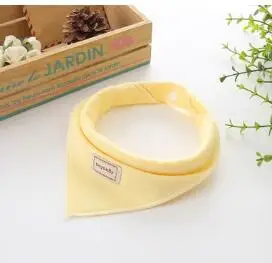 Yellow bib Весенне-осенняя хлопковая детская шапка для новорожденных, детская шапка с мишкой, плюшевым мишкой, шапка с мультяшным рисунком, хлопковые шапки для новорожденных, аксессуары - Цвет: Yellow bib