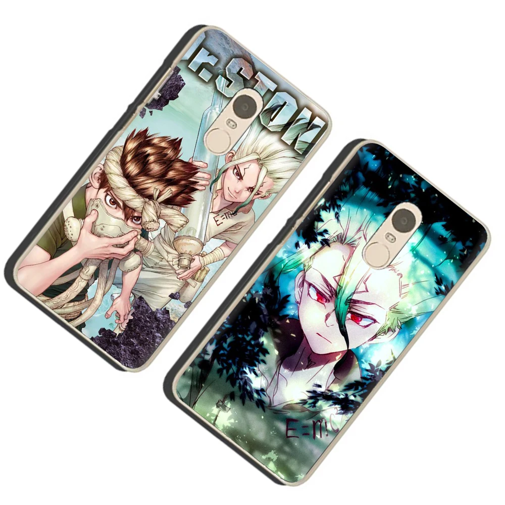 Dr Stone manga жесткий чехол для телефона Xiaomi Redmi 4A 4X5 Plus 5A 6 Pro 6A Note 4 4X5 6 7 8 Pro 5A Prime 7 7A 8A GO K20 Pro