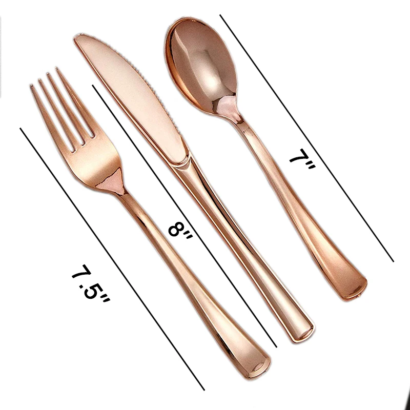 Rose gold Dinnerware set (7) - 副本