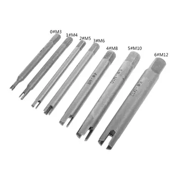 

Broken Tap Extractor Guide Easy Out Wire Screw Remover Tools Drill Bit With 3/4 Claw Metric M3-M12