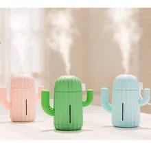 340 мл USB увлажнитель воздуха кактус синхронизация ароматерапия Распылитель тумана Fogger Мини Арома распылитель для домашнего автомобиля увлажнитель