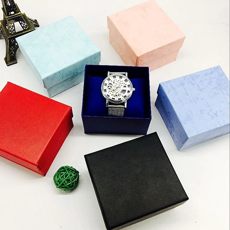 

Order Do All Types of Watch Box Jewlery Box Printed Logo Gift Box Gift Paper Box