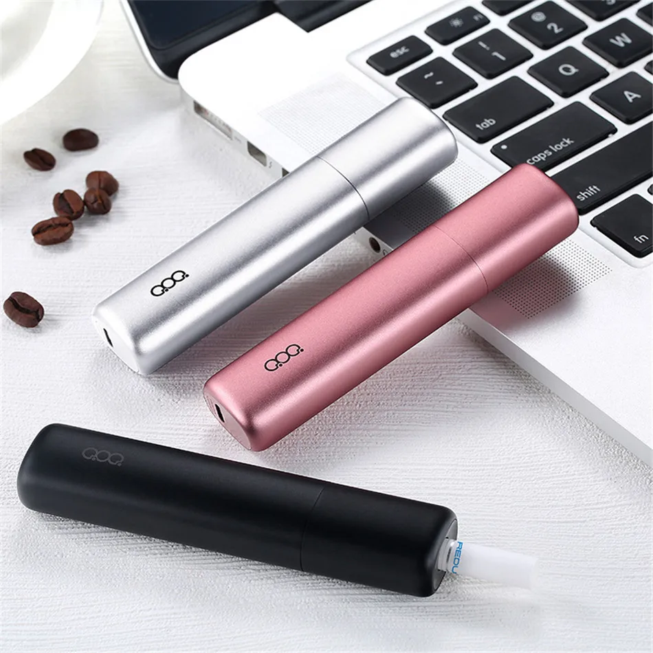 QOQ smart mini metal body heating not burn vape up to 10 compatibility with stick to Electronic Cigarette Vape Kit for jouz