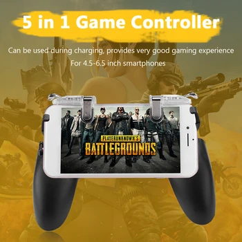 

5 in 1Free Fire L1R1 Controller Game Pad Grip Game Game stand assistant mobile game joystick Portable Accessories for PUBG