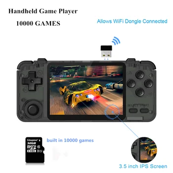

RK2020 handheld game player Open source system built in 10000+ games 3.5 inch screen 3D games Pocket video game player