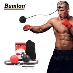 Bumlon Boxing Reflex Speed Punch Ball Fight Ball React Training Boxer Improve Reaction Muay Thai Gym Exercise Equipment 24-0010 Bumlon Boxing Reflex Speed Punch Ball Fight Ball React Training Boxer Improve Reaction Muay Thai Gym Exercise Equipment 24-0010