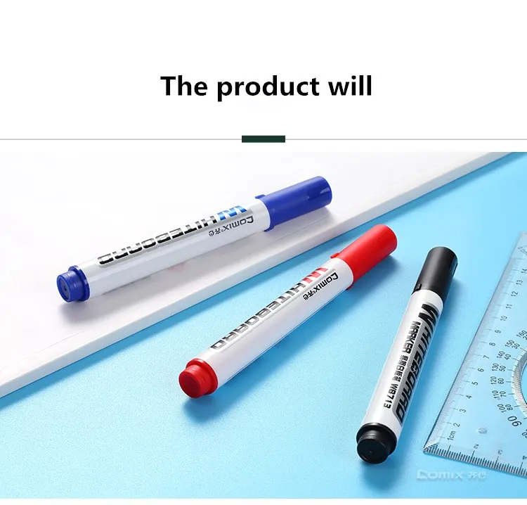 Канцелярские принадлежности 12 шт сухая салфетка маркер стирающаяся ручка для белой доски