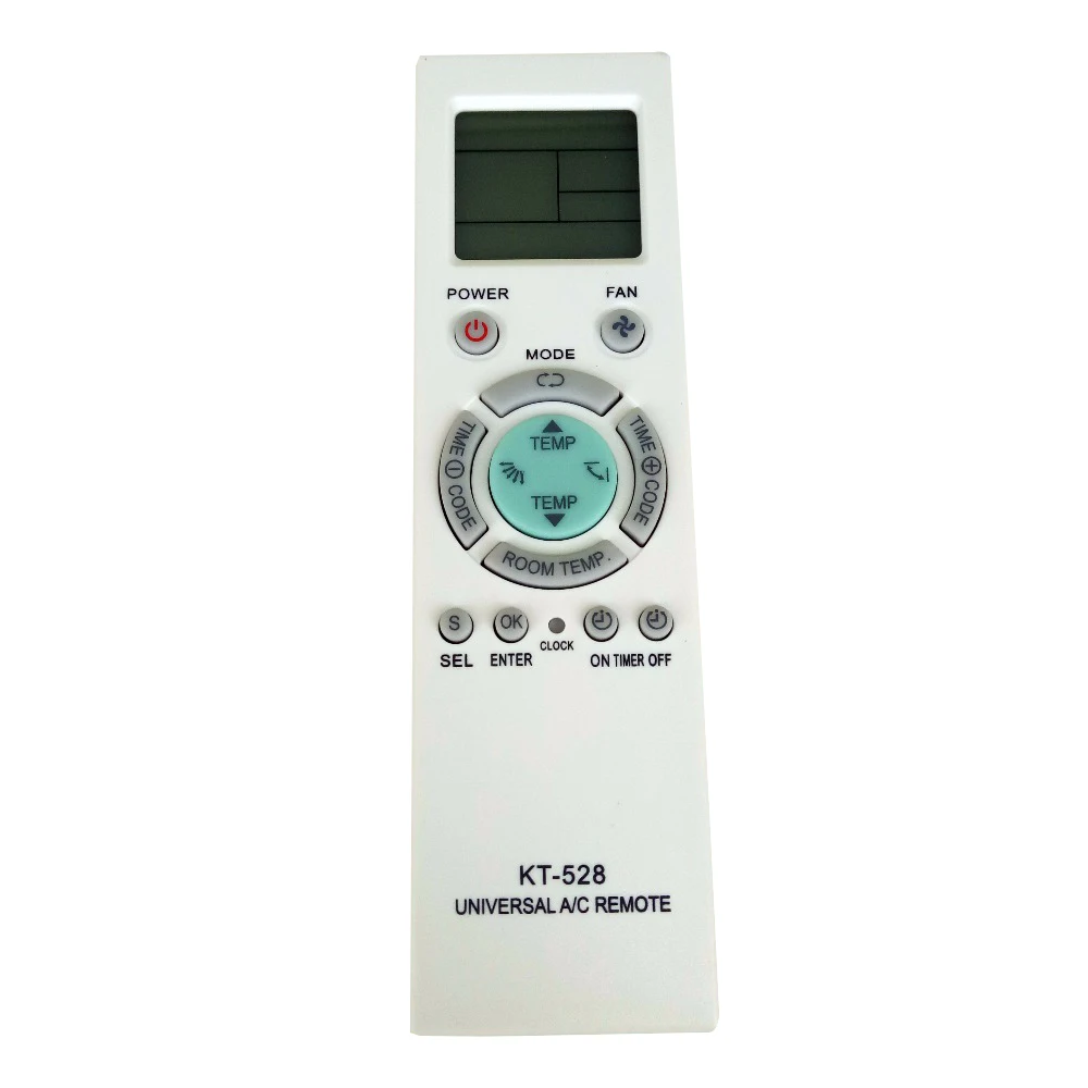 

NEW Universal A/C Remote control Replacment for LG YORK TOSHIBA HITACHI DAIKIN KT-528 1028 in 1 Fernbedeinung