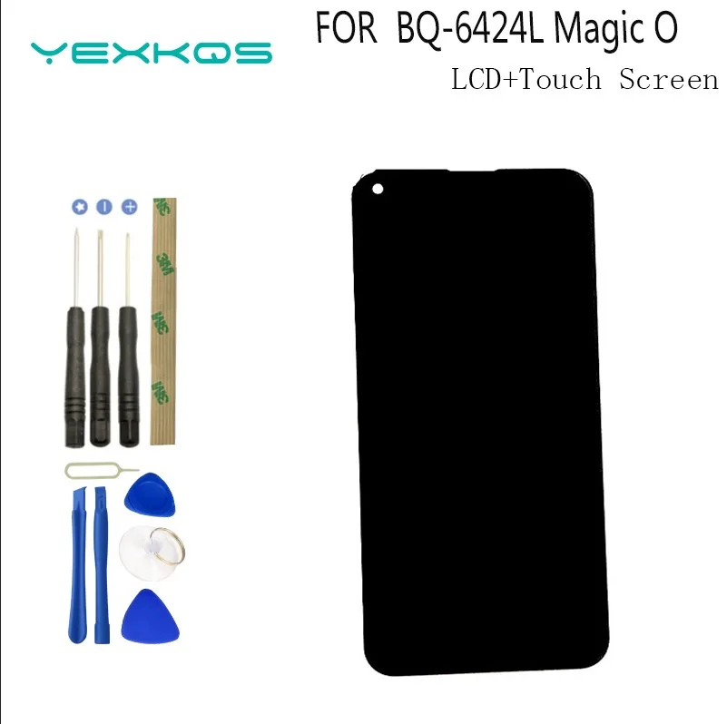 Новый ЖК-дисплей для BQ Mobile BQ-6424L Magic O + дигитайзер сенсорного экрана в сборе с